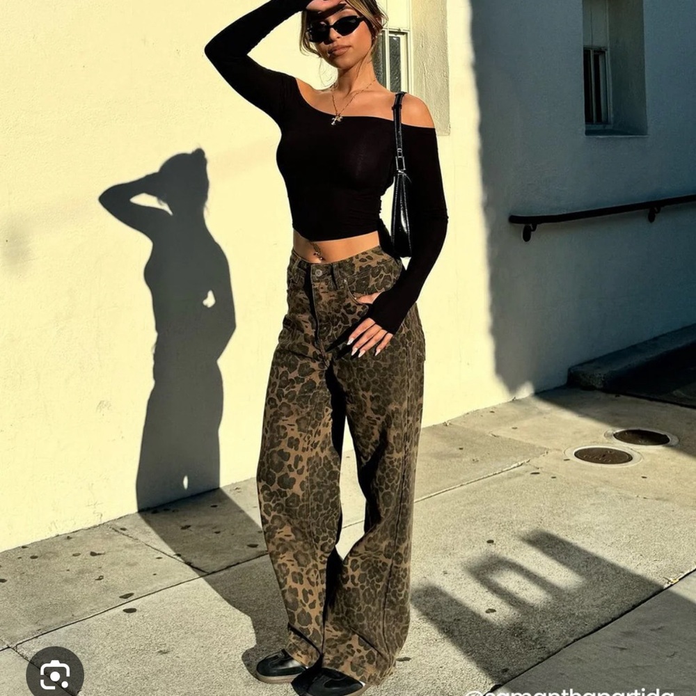 Aelfric Eden leopard print pants